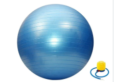 Cosco Anti Burst Gym Ball with Foot Pump 1 Unit