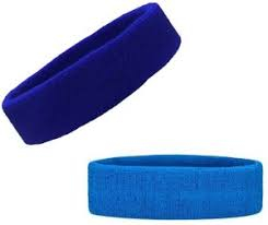 TOTAL Sports Polyester Blend Headband for Men & Women | Non-Slip, Breathable Sweatband for Running, Gym, Yoga, Cycling, Tennis & Fitness | Quick-Drying Stretchable Headband for All Hair Lengths |Black