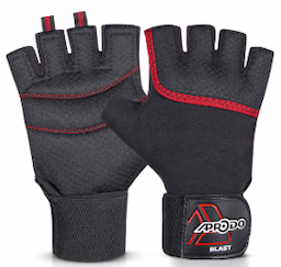 Kobo WTG-14 Gym Gloves with Wrist Support Black S